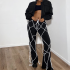 Fashion Casual Sexy Unique Lady Wide Leg Flare Pants Women'S Pants Trousers Women'S Pants